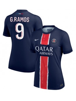 Zenske Futbalové oblečenie Paris Saint-Germain Goncalo Ramos #9 2024-25 Krátky Rukáv - Domáci